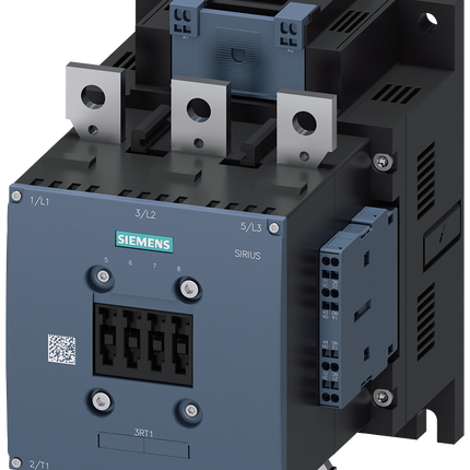 Siemens 3RT1066-2AB36 SIRIUS Contactor, 24 V dc Coil, 3 Pole, 300 A, 160 kW, 2NO + 2NC