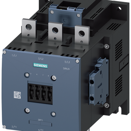 Siemens 3RT1076-6NP36 SIRIUS Contactor, 277 V Coil, 3 Pole, 500 A, 250 kW, 2NO + 2NC