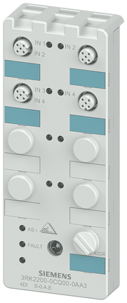 Siemens 3RK2200-0CQ00-0AA3 PLC I/O Module, AS-I