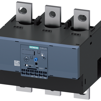 Siemens 3RB20661MF2 Contactor Relay - 1NC/1NO, 630 A F.L.C, 4 A Contact Rating, 560 kW, 3P, SIRIUS 3RB