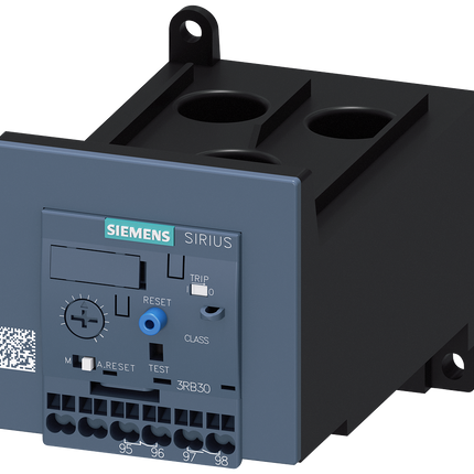 Siemens 3RB30462XX1 Contactor Relay - 1NC/1NO, 115 A F.L.C, 4 A Contact Rating, 90 kW, 3P, SIRIUS 3RB