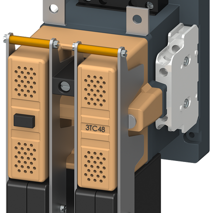 Siemens 3TC4817-0BU0 SIRIUS Innovation 3TC4 Contactor, 230 V ac Coil, 2 Pole, 75 A, 2NO