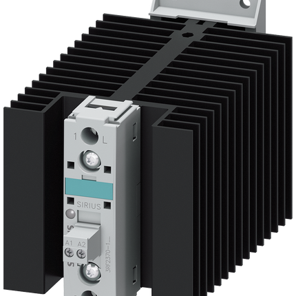 Siemens 3RF2370-1BA04 Solid State Relay, 70 A Load, DIN Rail Mount, 460 V ac Load, 24 V dc Control