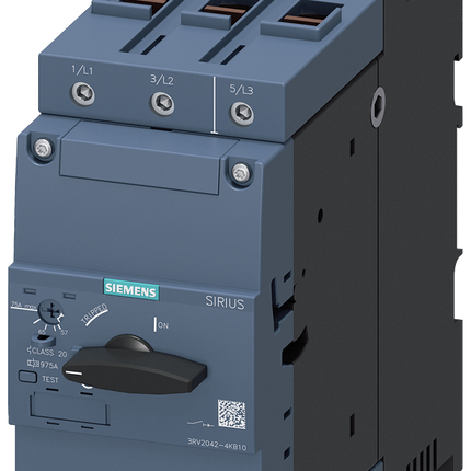 Siemens 3RV2042-4KB10 75 A SIRIUS 3RV2 Motor Protection Unit, 690 V