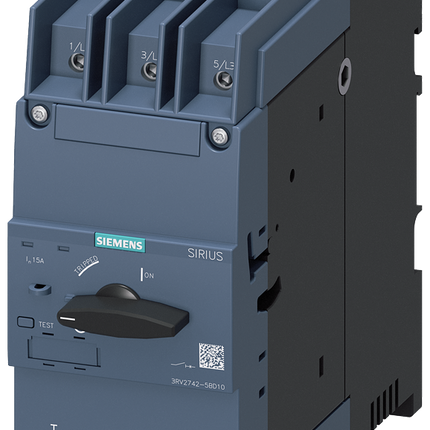 Siemens 3RV2742-5BD10 15 A 3RV2 Motor Protection Unit, 690 V