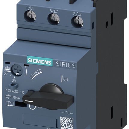 Siemens 3RV2021-4NA10 28 A Sirius Innovation Motor Protection Circuit Breaker