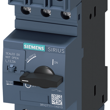 Siemens 3RV2711-1KD10 12.5 A SIRIUS Motor Controller, 690 V