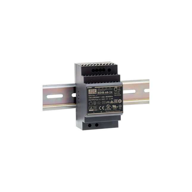MEAN WELL Power Supply HDR-60-15