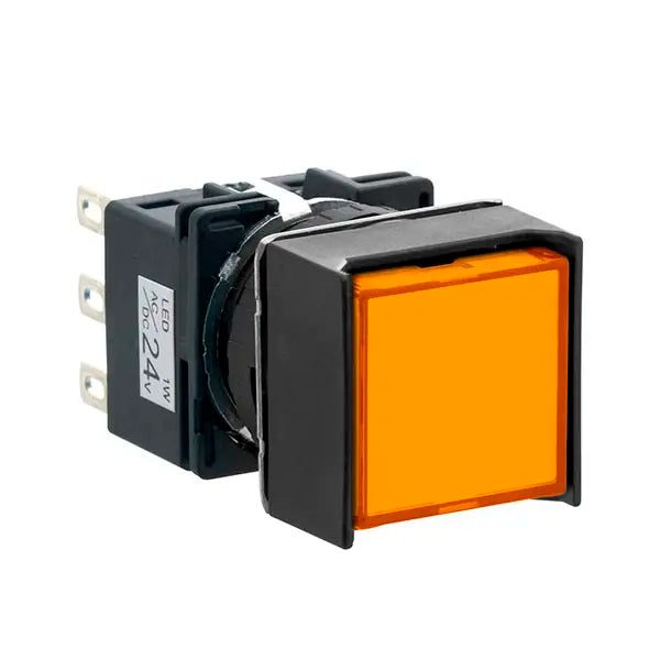 IDEC Ø16 LB Series Illuminated Pushbutton, Square, LB2L (Part 1)