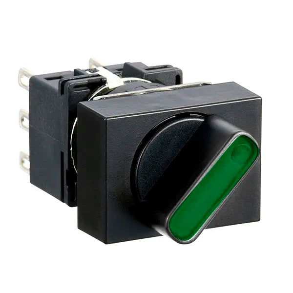 IDEC Ø16 LB Series Illuminated Selector Switch (Rectangular), LB3F