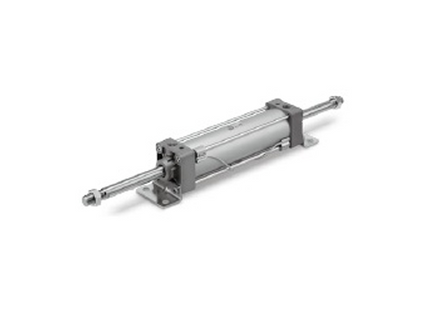 SMC MBW-Z Series Tie-Rod Cylinder. Non-Rotating, Double Acting, Double Rod, MBWB32-150Z