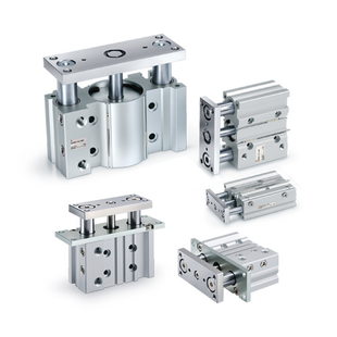 SMC MGP-Z Series. Compact Guide Cylinder, With Air cushion, MGPM32-250AZ-M9NL