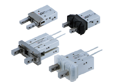 SMC MHZ2 Series Air Gripper, Parallel Opening, Closing Linear Guide Parallel Type, MHZ2-10C