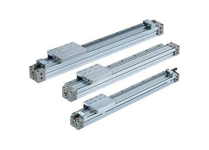 SMC MY1H Series Mechanical Joint Rodless Cylinder, Linear Guide Type, MY1H25-200HZ-A93L