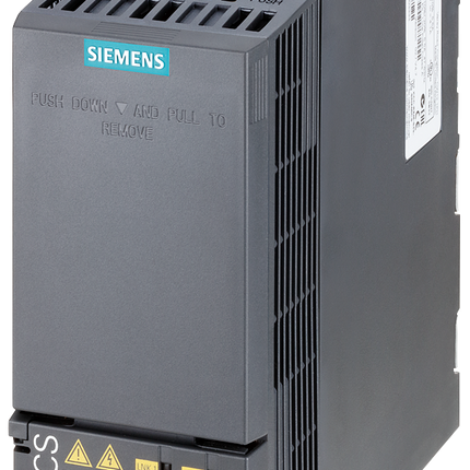 Siemens 6SL3210-1KE15-8AF2 Inverter Drive, 1.5 kW, 3 Phase, 400 V ac, 6 A, 7.4 A, SINAMICS G120C Series