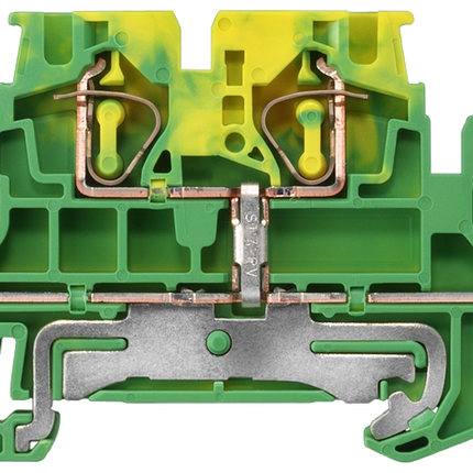 Siemens 8WH2020-0CG07 Green/Yellow DIN Rail Terminal Block, Double level, 6mm² (Pack of 50)