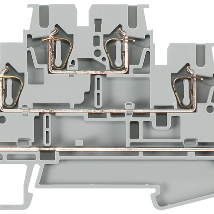 Siemens 8WH2030-0AF00 Grey ALPHA DIN Rail Terminal Block, Triple level, 2.5mm² (Pack of 50)