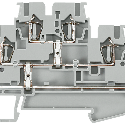 Siemens 8WH2035-0AF00 Grey ALPHA DIN Rail Terminal Block, Triple level, 2.5mm² (Pack of 50)