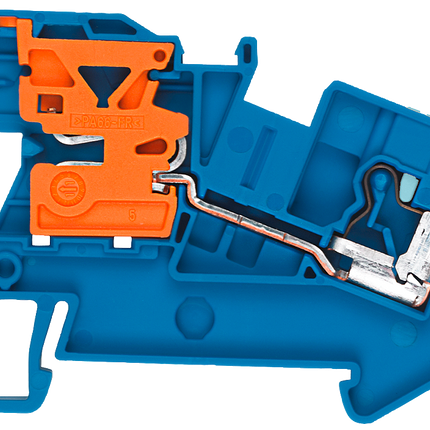 Siemens 8WH6001-0BH01 Blue 8WH6001 DIN Rail Terminal Block, 6mm², 800 V (Pack of 50)