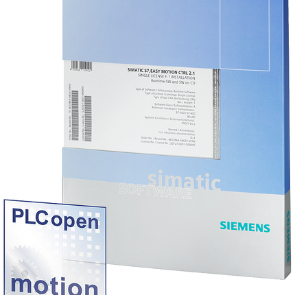 Siemens 6ES78640AC010YX0 License for use with SIMATIC, 0.242 x 0.195 x 0.023 m, SIMATIC