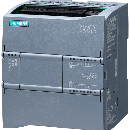 Siemens 6AG1212-1HE40-4XB0 SIPLUS CPU 1212C PLC CPU - 10 Inputs, 6 Outputs, Relay, For Use With SIPLUS S7-1200, Profibus, Profinet, TCP/IP