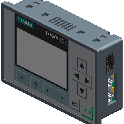 Siemens 6AG10554MH082BA1 Display Module for use with LOGO 8 and Higher, 5.04 x 3.38 x 1.52 in, SIPLUS LOGO