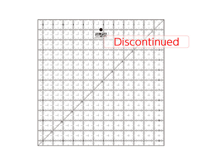 OLFA Quilting Ruler QR-12S