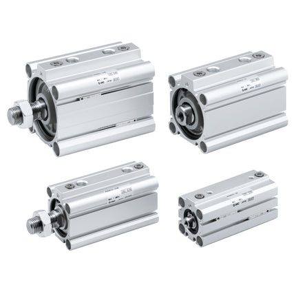 SMC Compact Cylinder with Air Cushion RQ Series RDQG32-75M