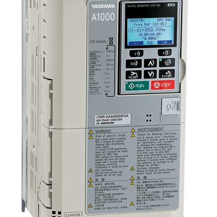 YASKAWA CIMR-AC4A0023FAA A1000 Inverter 400V, 7.5 kW