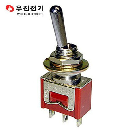 WOOJIN Toggle Switch, Compact, Maintained WTS-3203