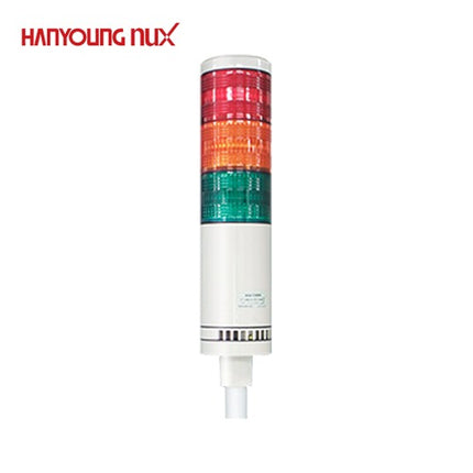 HANYOUNG Signal Tower Light, Steady Only, 3-Tier STL060-AA113L