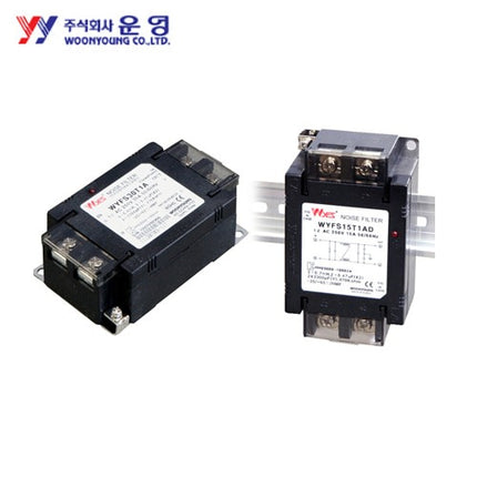 WOONYOUNG Noise Filter, Single-Phase, High-Attenuation Type WYFS10T1MD
