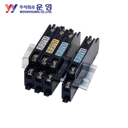 WOONYOUNG Solid State Relay (SSR), Socket Type, DIN Rail Mount, Snubber-Free Type WYR1C0310D4