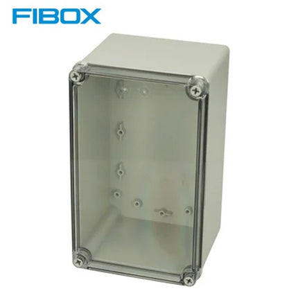 FIBOX Junction Box (Hi-Box), 230 x 140 x 125 mm, Outdoor, Transparent PC, MH 125 T