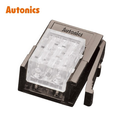 AUTONICS Sensor Connector, Wire-Mount Plug Socket, Transparent (Pack of 50) CNE-P03-WT