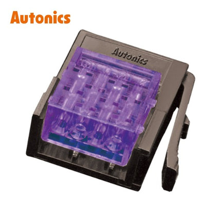 AUTONICS Sensor Connector, Wire-Mount Plug Socket, Purple (Pack of 50) CNE-P04-VT
