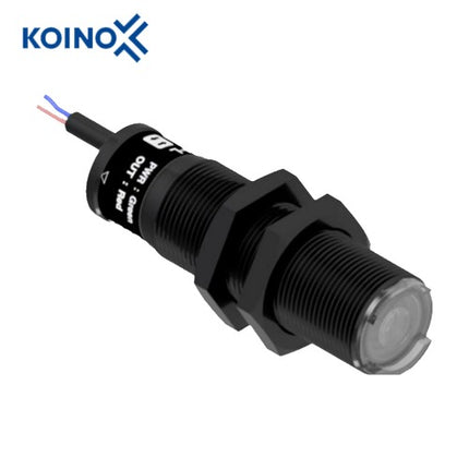 KOINO Photoelectric Sensor, Cylindrical, Ø18, Through-Beam, Emitter, KPS-OTE-L