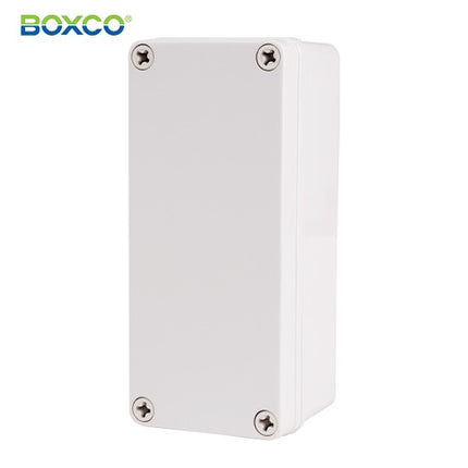 BOXCO Terminal Box, Plastic Enclosure, Bolt Type, ABS, Gray Cover BC-AGS-081807