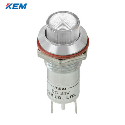 KEM KEM LED Indicator Light, Ø12mm, High-Brightness, AC220V, White KLCU-12A220W