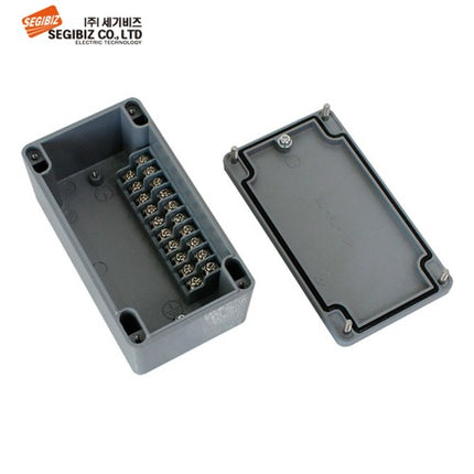 SEGIBIZ Terminal Box, Aluminum Pin Box SG-AL-10P