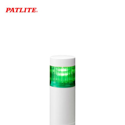 PATLITE Signal Tower Light, LED, Ø50mm, 1-Tier, Green, DC24V LR5-102PJNW-G
