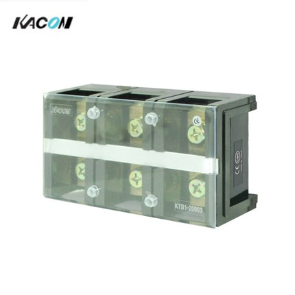 KACON Fixed Terminal Block, 200A, 4P KTB1-20004