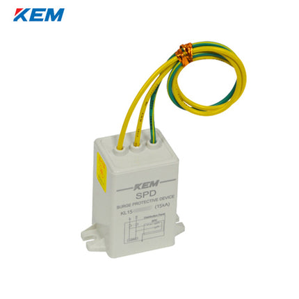 KEM Surge Protective Device (SPD), Single-Phase, Power Grounding Type, Cable Type KL15-120V2Y