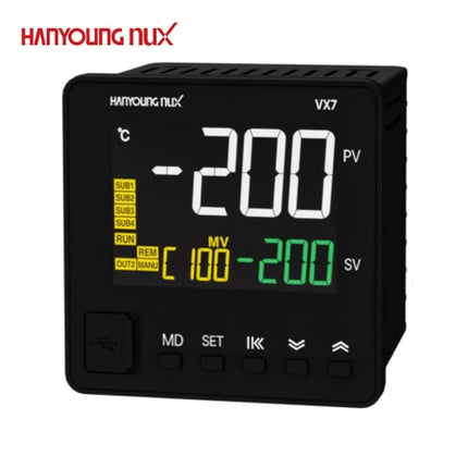 HANYOUNG Temperature Controller, LCD Display VX7-UCNA-A2