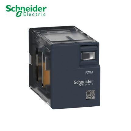 SCHNEIDER Miniature Plug-In Relay, Zelio RXM4LB2P7
