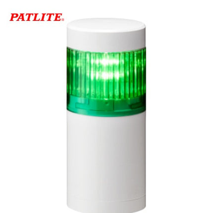 PATLITE Signal Tower Light, LED, 1-Tier, Green, DC24V LR6-102LJNW-G
