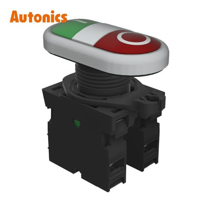 AUTONICS I/O Push Button Switch, Non-Illuminated, Momentary, 2a S2TR-P1W2AM