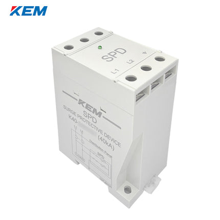 KEM Surge Protective Device (SPD), Single-Phase, Power Grounding Type K40-220V2Y