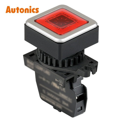AUTONICS Pilot Lamp, LED Illuminated, Ø30, Red, DC LQ3RF-L4RLM