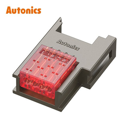 AUTONICS Sensor Connector, Wire-Mount Plug Socket, Red (Pack of 50) CNE-S04-RE